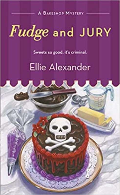 Book cover for "Fudge and Jury" by Kate Dyer Seeley
