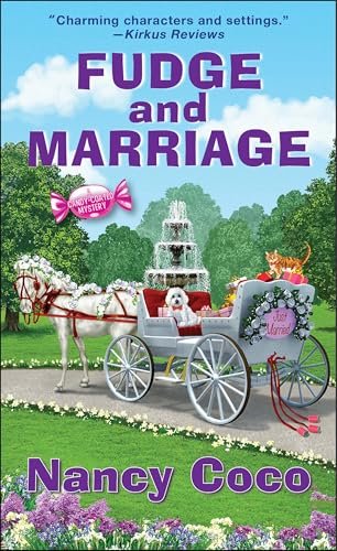 Book cover for "Fudge and Marriage" by Nancy Coco