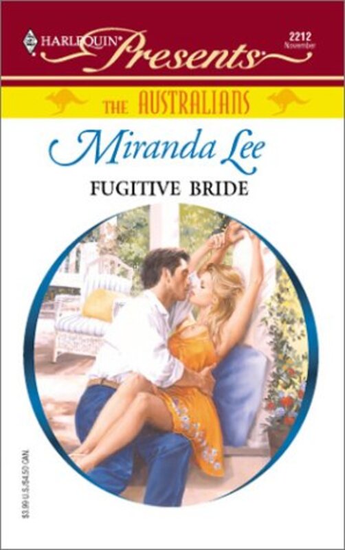 Book cover for "Fugitive Bride" by Miranda Lee