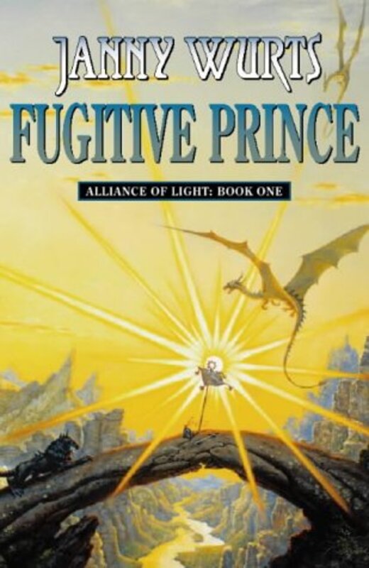 Book cover for "Fugitive Prince" by Janny Wurts