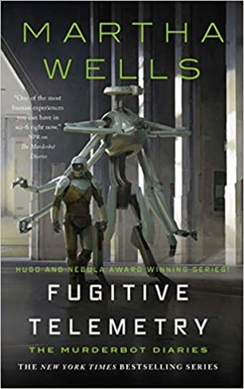 Book cover for "Fugitive Telemetry" by Martha Wells