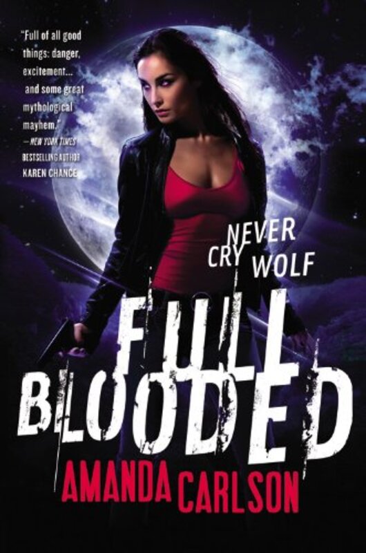 Book cover for "Full Blooded" by Amanda Carlson
