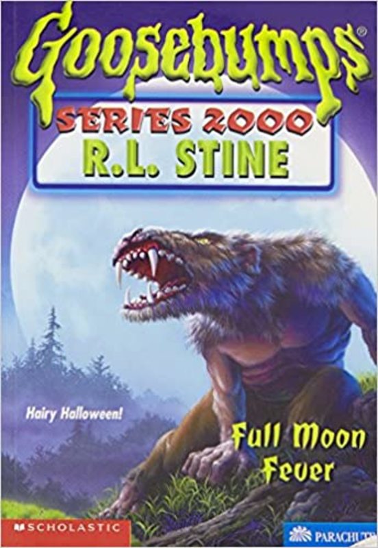 Book cover for "Full Moon Fever" by R.L. Stine
