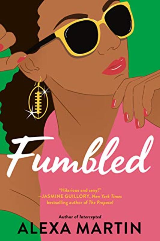 Book cover for "Fumbled" by Alexa Martin