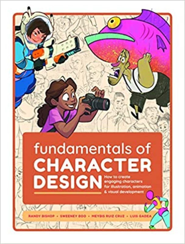 Book cover for "Fundamentals of Character Design" by 3dtotal Publishing