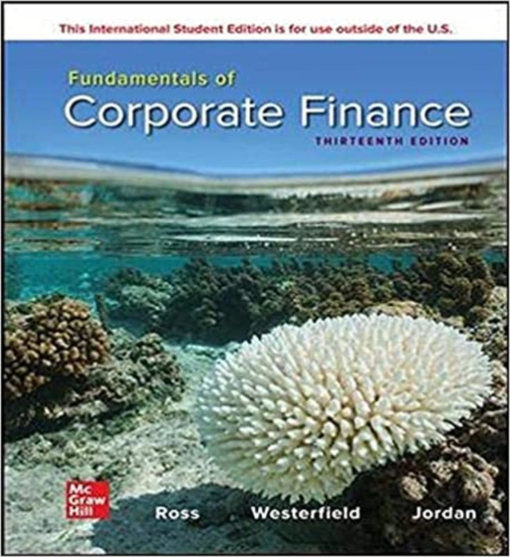 Book cover for "Fundamentals of Corporate Finance" by Stephen Ross