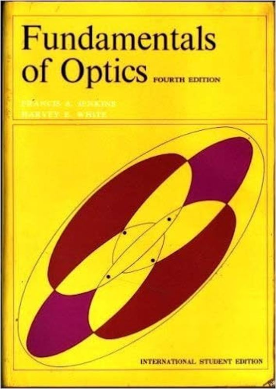 Book cover for "Fundamentals of Optics" by Francis Arthur Jenkins