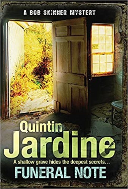 Book cover for "Funeral Note" by Quintin Jardine
