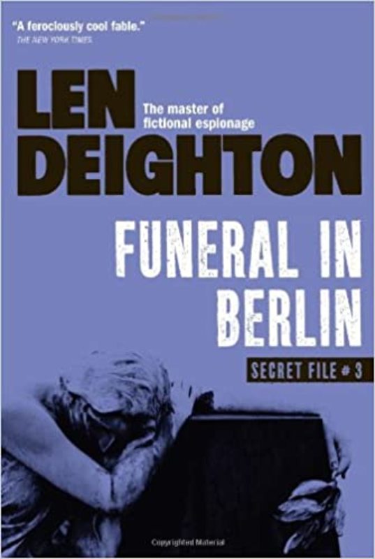 Book cover for "Funeral in Berlin" by Len Deighton