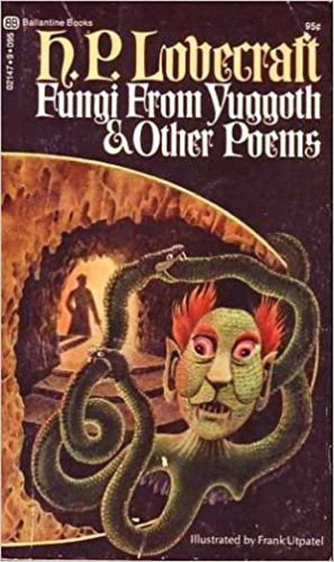 Book cover for "Fungi from Yuggoth and Other Poems" by H. P. Lovecraft