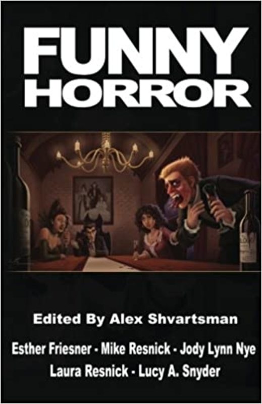 Book cover for "Funny Horror" by Kevin J Anderson