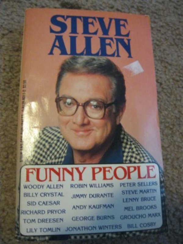 Book cover for "Funny People" by Steve Allen
