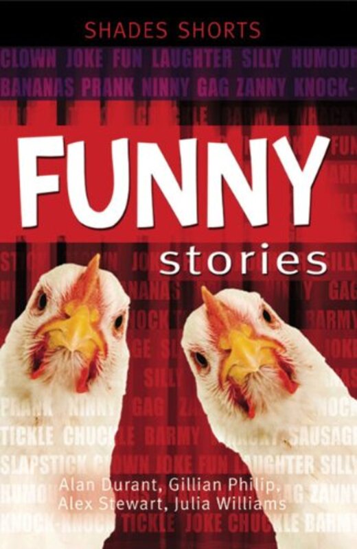 Book cover for "Funny Stories" by Sandy Mitchell