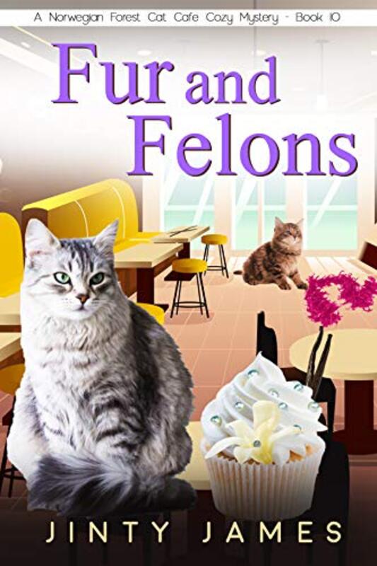 Book cover for "Fur and Felons" by Jinty James