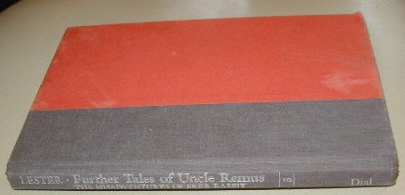 Book cover for "Further Tales of Uncle Remus" by Julius Lester