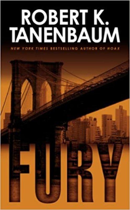 Book cover for "Fury" by Robert K Tanenbaum