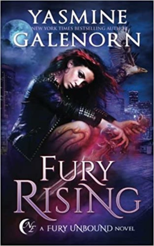 Book cover for "Fury Rising" by Yasmine Galenorn