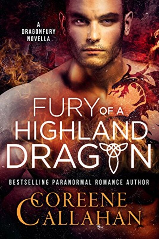 Book cover for "Fury of a Highland Dragon" by Coreene Callahan