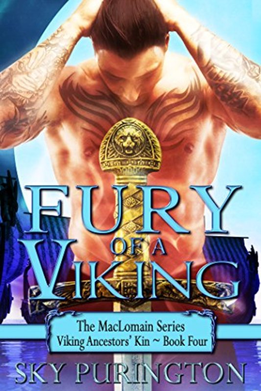 Book cover for "Fury of a Viking" by Sky Purington