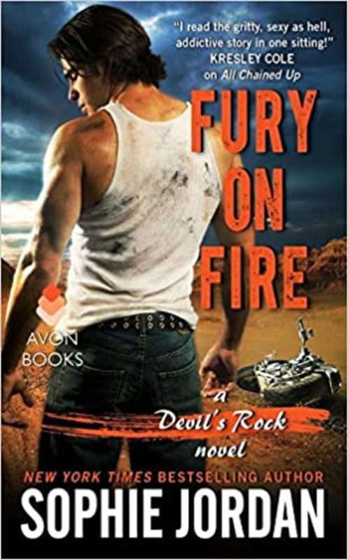 Book cover for "Fury on Fire" by Sophie Jordan