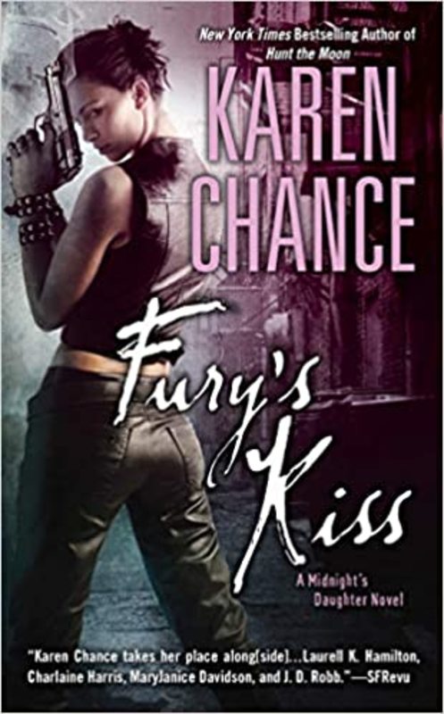Book cover for "Fury's Kiss" by Karen Chance