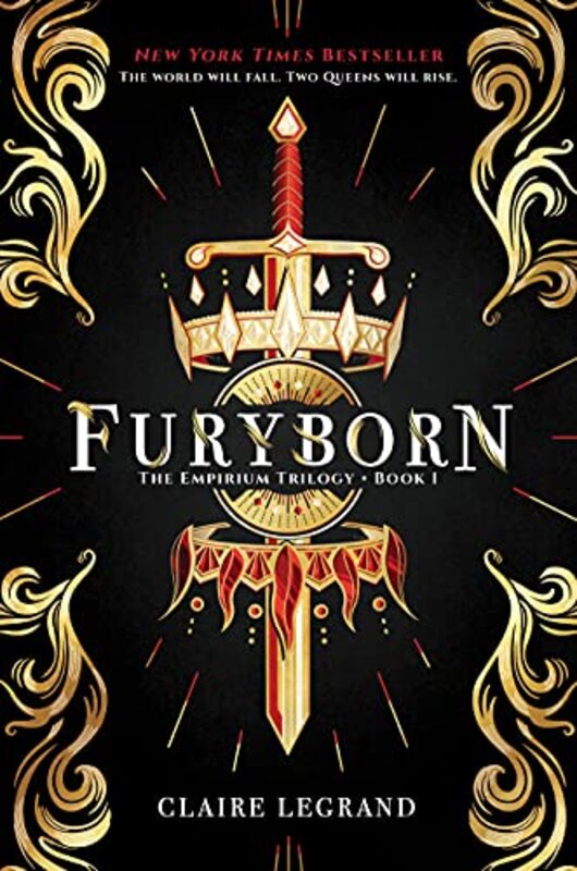 Book cover for "Furyborn" by Claire Legrand