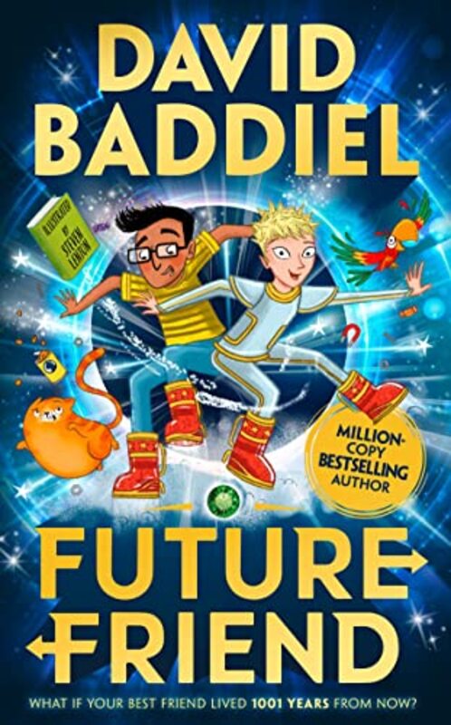 Book cover for "Future Friend" by David Baddiel