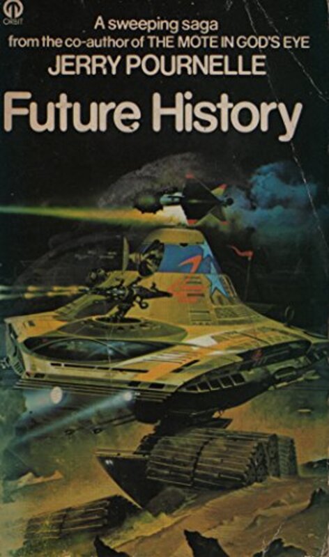 Book cover for "Future History" by Jerry Pournelle