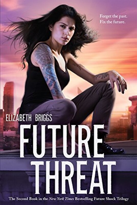 Book cover for "Future Threat" by Elizabeth Briggs