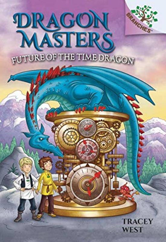 Book cover for "Future of the Time Dragon" by Tracey West