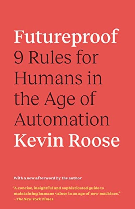 Book cover for "Futureproof" by Kevin Roose