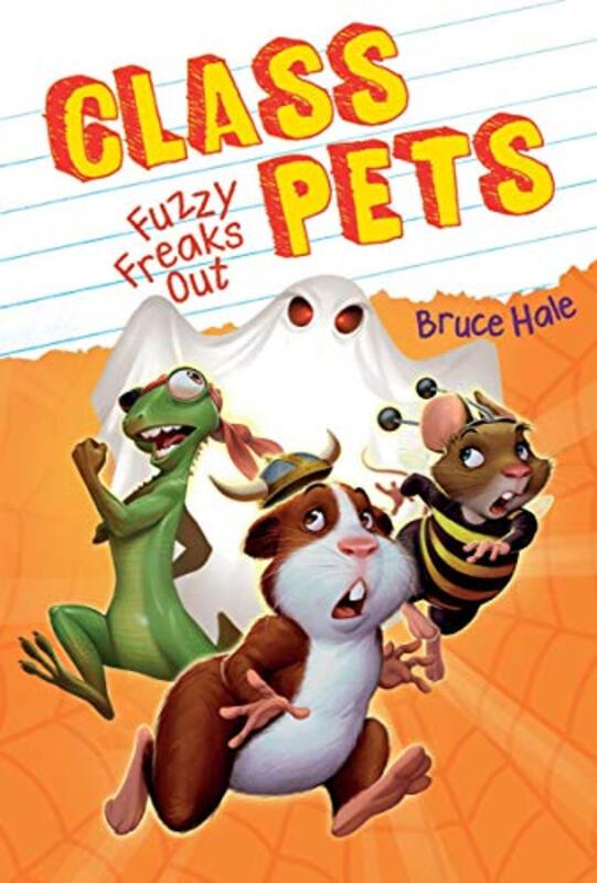 Book cover for "Fuzzy Freaks Out" by Bruce Hale