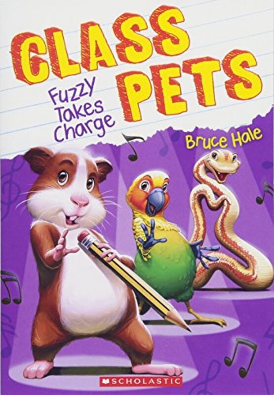 Book cover for "Fuzzy Takes Charge" by Bruce Hale