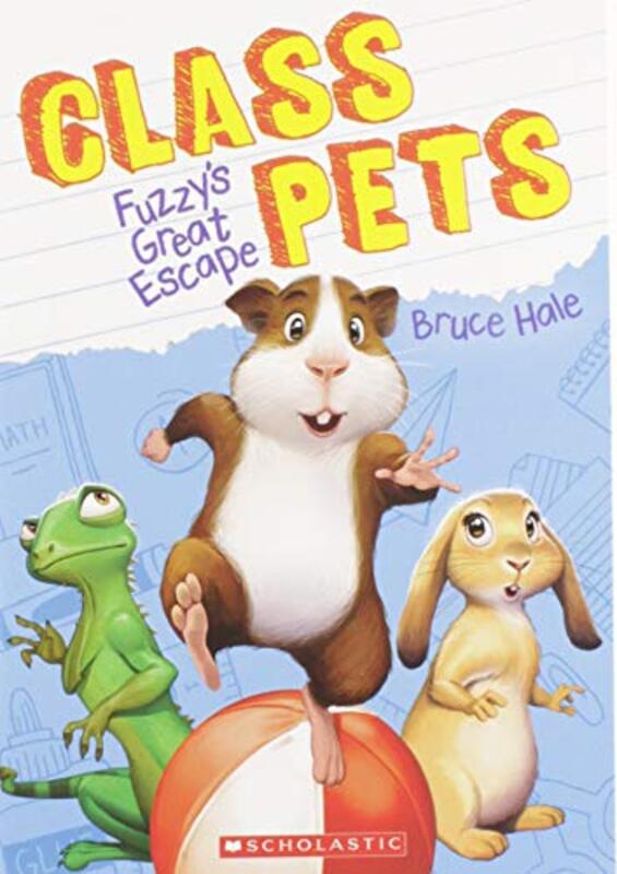 Book cover for "Fuzzy's Great Escape" by Bruce Hale