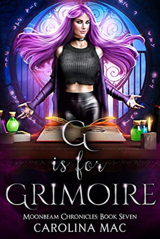 Book cover for "G is for Grimoire" by Carolina Mac