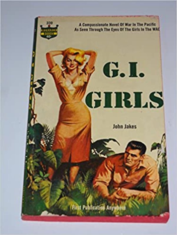 Book cover for "G. I. Girls" by John Jakes