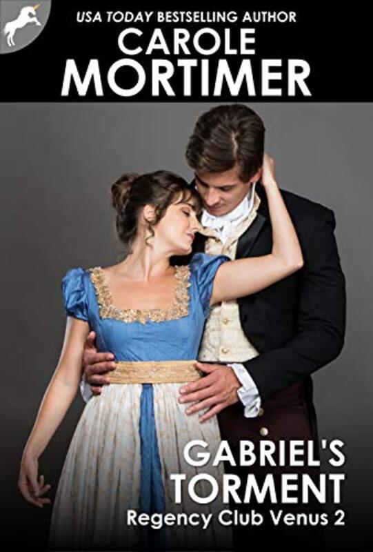 Book cover for "Gabriel's Torment" by Carole Mortimer