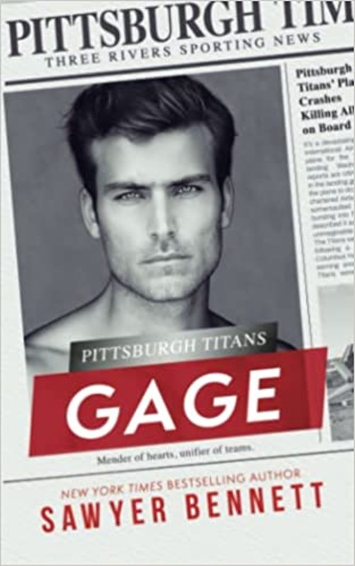 Book cover for "Gage" by Sawyer Bennett