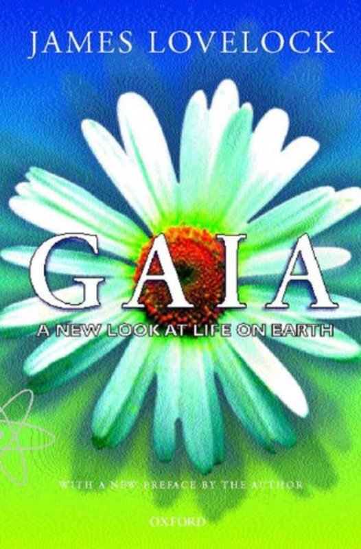 Book cover for "Gaia" by James Lovelock