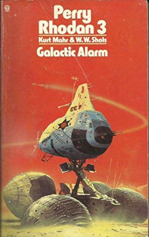 Book cover for "Galactic Alarm" by Kurt Brand