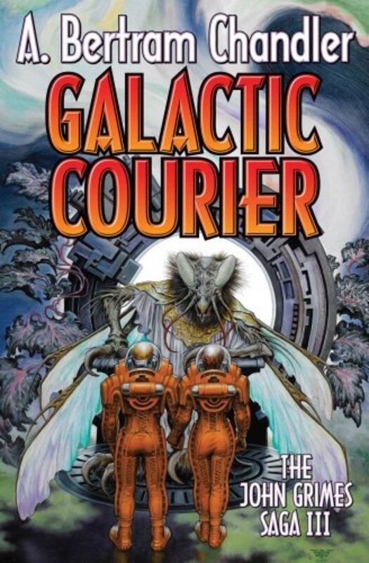 Book cover for "Galactic Courier" by A Bertram Chandler