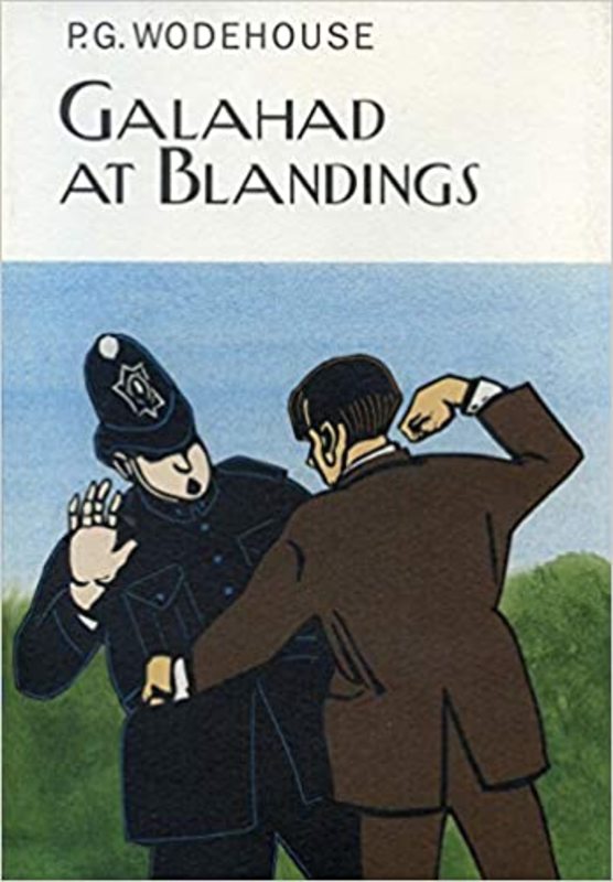 Book cover for "Galahad at Blandings" by PG Wodehouse