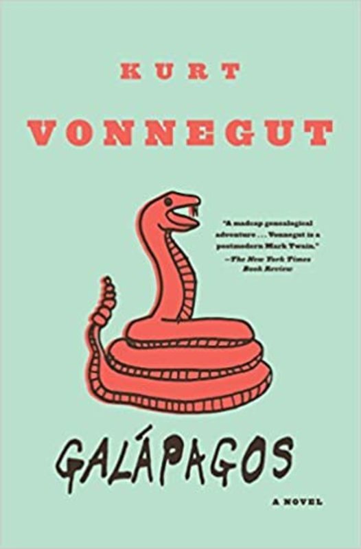 Book cover for "Galapagos" by Kurt Vonnegut