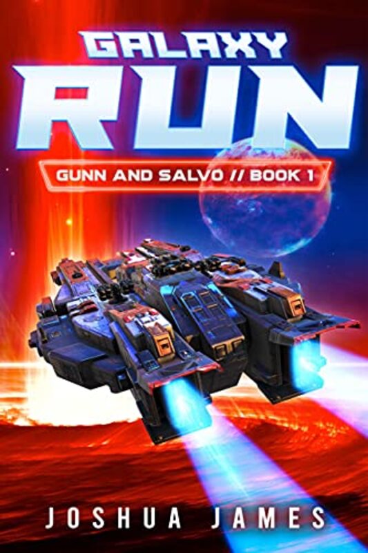 Book cover for "Galaxy Run" by Joshua James