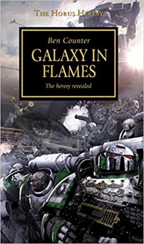 Book cover for "Galaxy in Flames" by Ben Counter