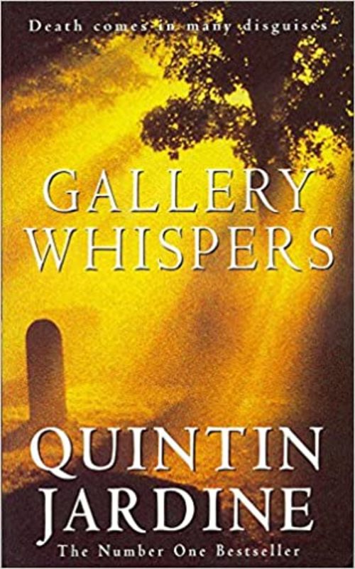 Book cover for "Gallery Whispers" by Quintin Jardine