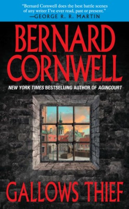 Book cover for "Gallows Thief" by Bernard Cornwell