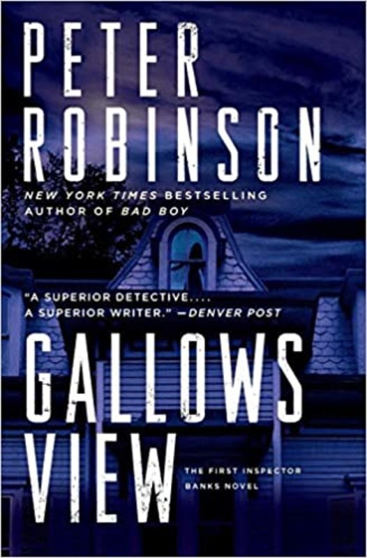 Book cover for "Gallows View" by Peter Robinson