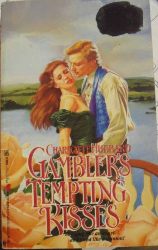 Book cover for "Gambler's Tempting Kisses" by Charlotte Hubbard