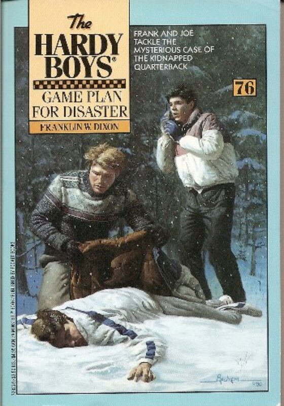 Book cover for "Game Plan for Disaster" by Franklin W Dixon